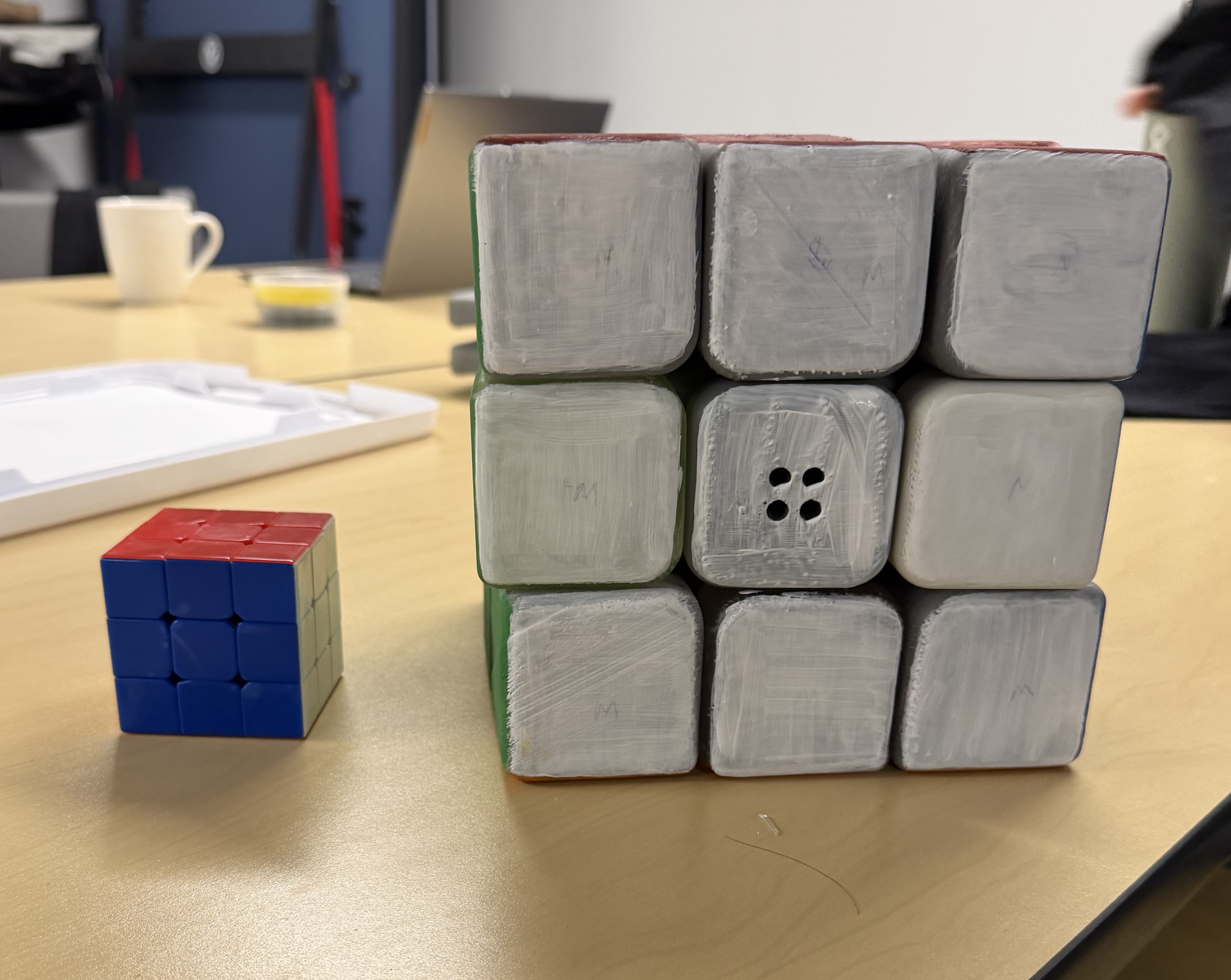 Self Solving Rubik's Cube